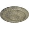 Ekena Millwork Oslo Ceiling Medallion (Fits Canopies up to 7 5/8"), 38 3/8"OD x 2 7/8"P, Castle Stone Crackle CM38OSCSC - alternate 3
